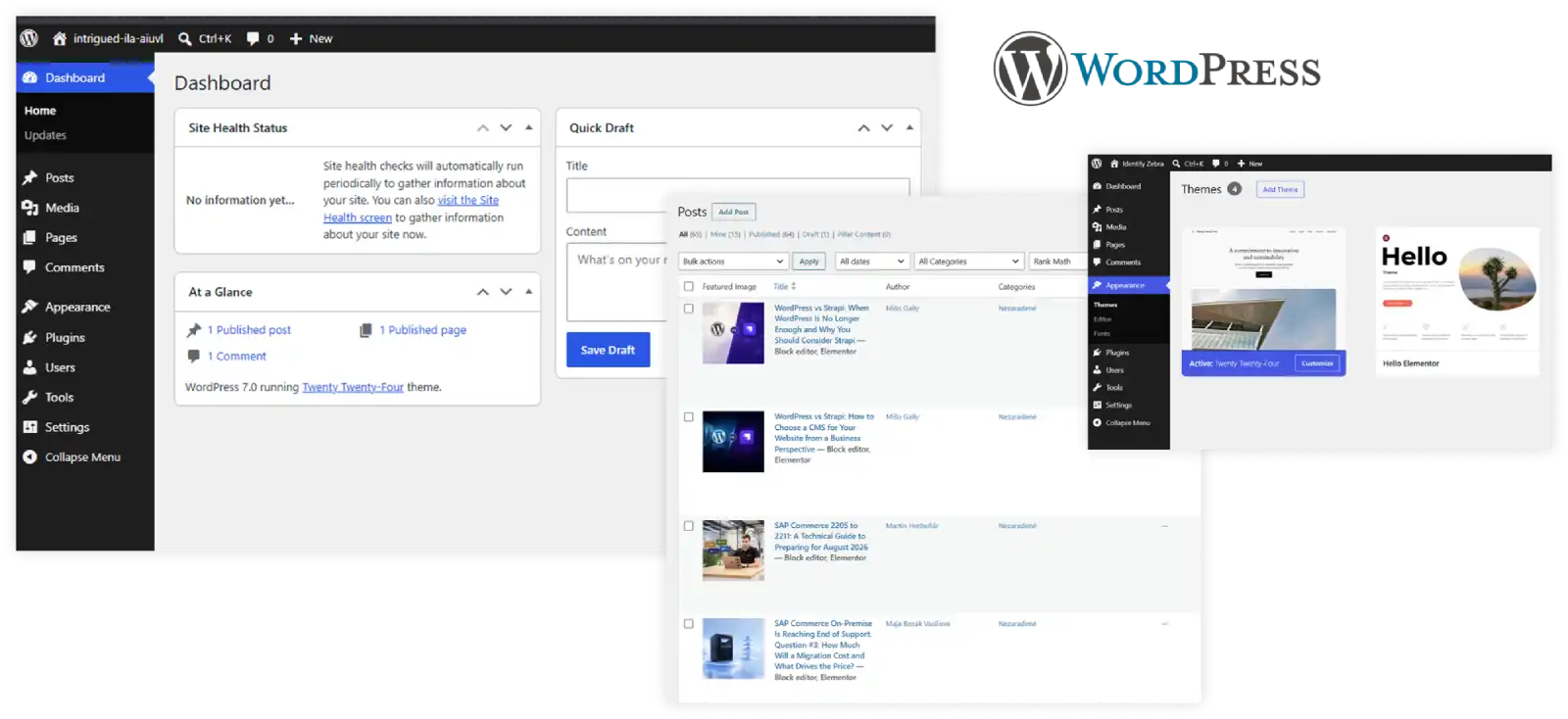 strapi vs worpress